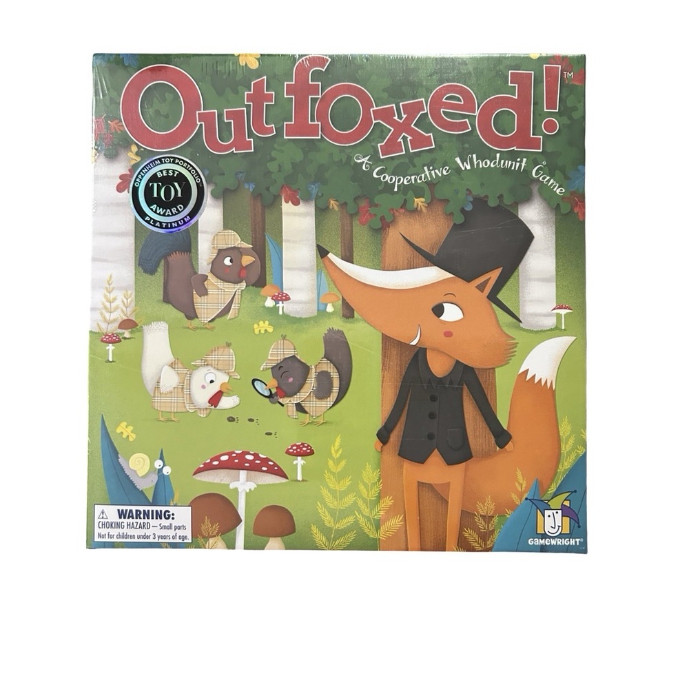 Outfoxed! Cooperative Whodunit Board Game By Gamewright